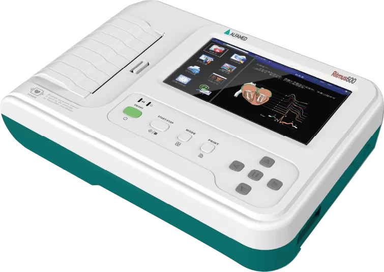 Eletrocardiógrafo Alfamed Ritmus 600