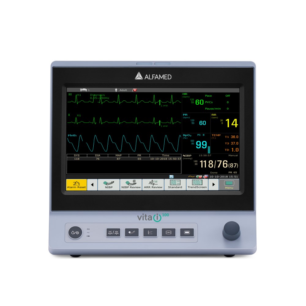 Monitor veterinário Alfamed Vet Vita i100