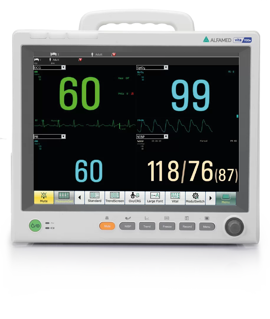 Monitor multiparâmetros Alfamed Vita 1100e