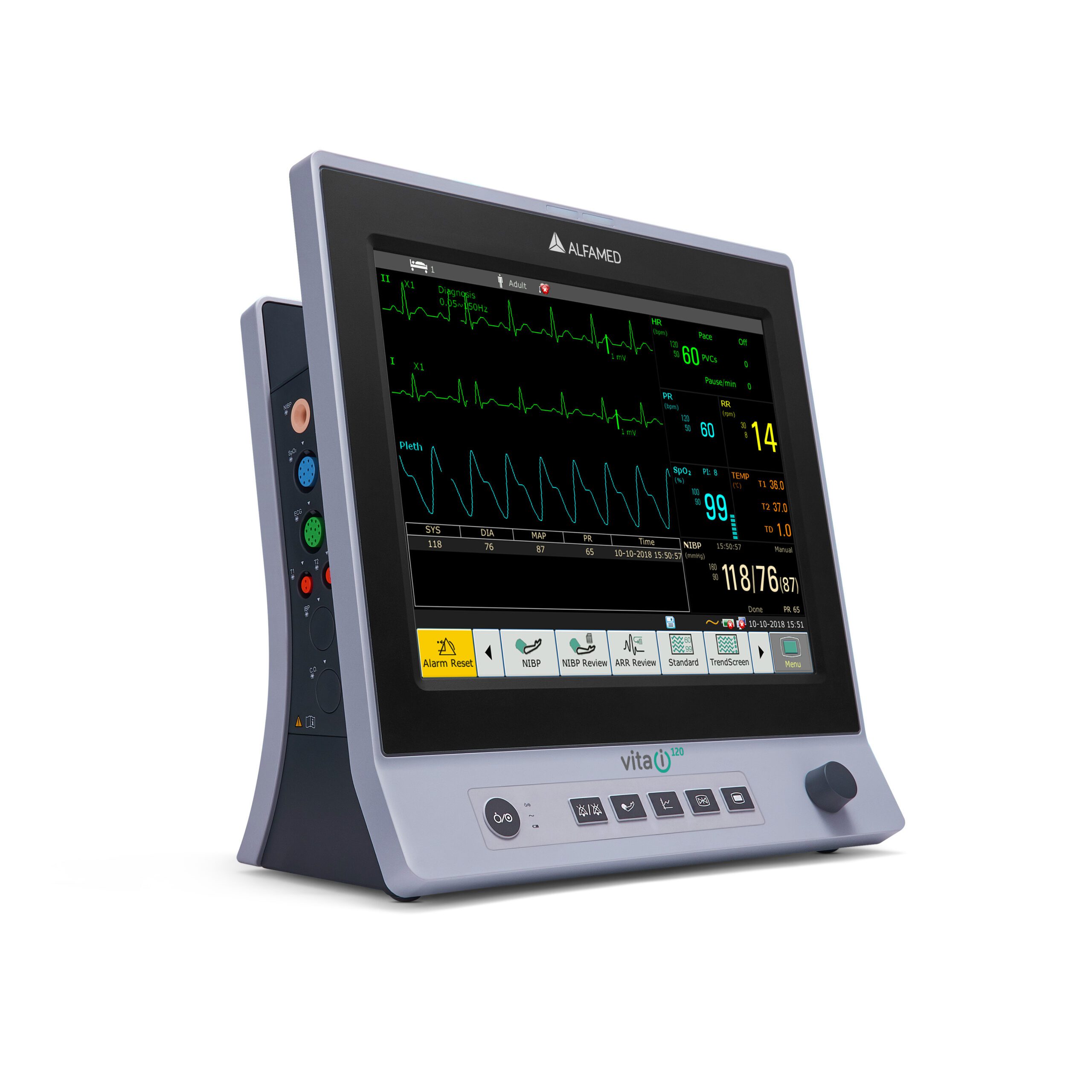 Monitor veterinário Alfamed Vet Vita i120